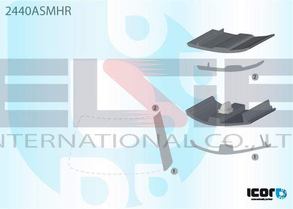 BMW Mini One/Cooper (R50/R53)  (2001-2006), МЛ, В, Хетчбек, правий, ICOR