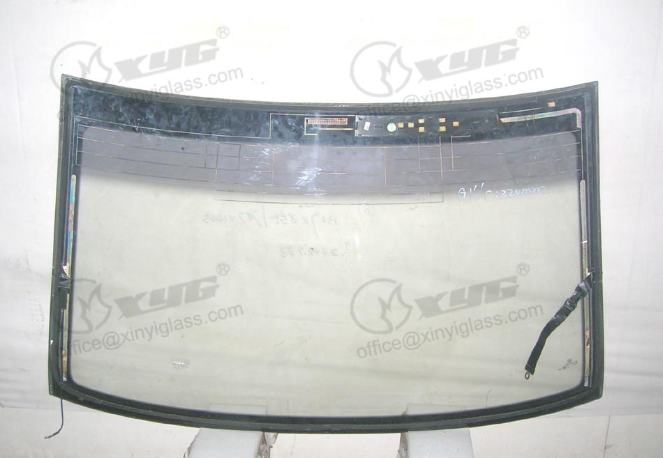 [8578BGSSAKZ-XI] Audi A8 (2002-2009), З, Зт, Седан, з антеною для радіо, триплекс, з привулканізованним молдингом, XINYI = 8578BGSSAZ