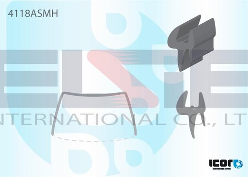 [4118ASMH-IC] Hyundai Accent  (1999-2005), МЛ, В, Хетчбек, ICOR = 4113ASMC, 4115ASMH, 4118ASMS, 4121ASMH
