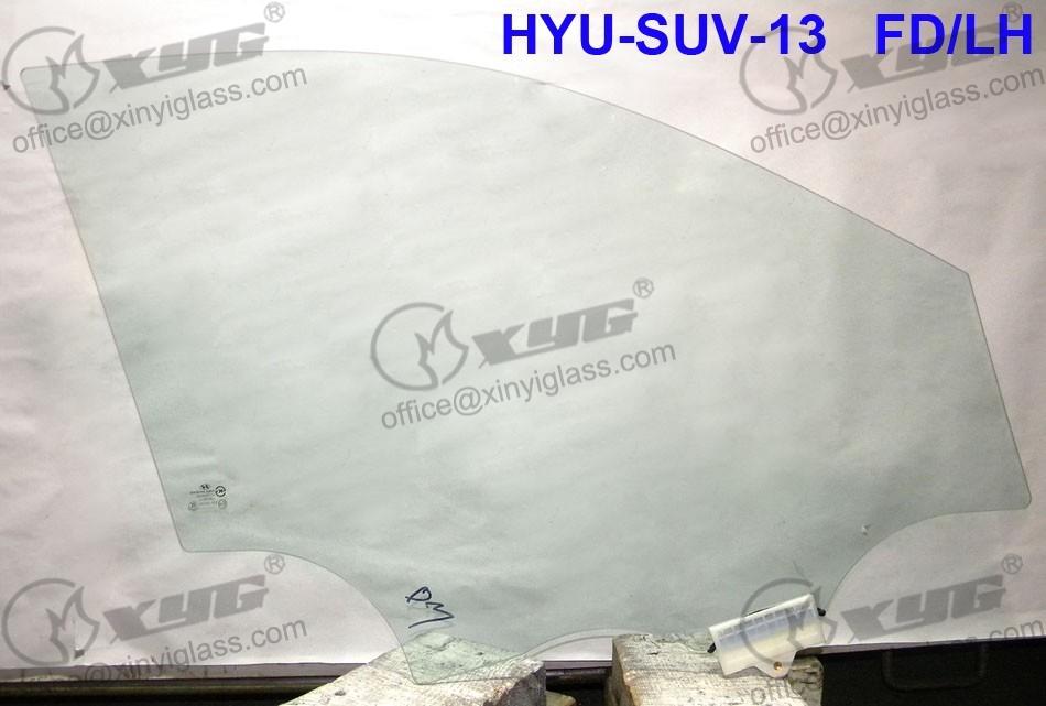 [4153LGNR5FDW1M-FU] Hyundai Santa FE  (2013-2018), Л, ПД, Зл, Позашляховик 5-дв., з молдингом або фіксатором, з логотипом, FUYAO