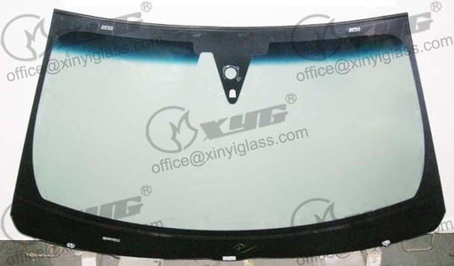 [6057AGNBLCMVZ35-XI] Infiniti FX35/50 (QX70) (Позашляховик) (2009-), В, ЗлГл, місце для камери нічного бачення, з кріпленням або датчиком дощу/світла, з віконцем під VIN, з привулканізованним молдингом, XINYI