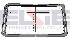 [8307BGNSA-FU] Lexus GS300/400/Aristo (1997-2005), З, Зл, Седан, з антеною для радіо, FUYAO
