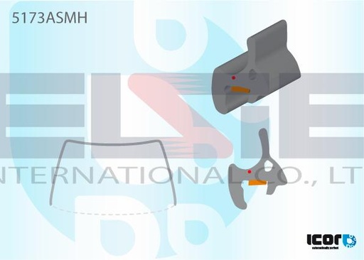 [5173ASMH-IC] Mazda 2  (2007-2014), МЛ, В, Хетчбек, ICOR