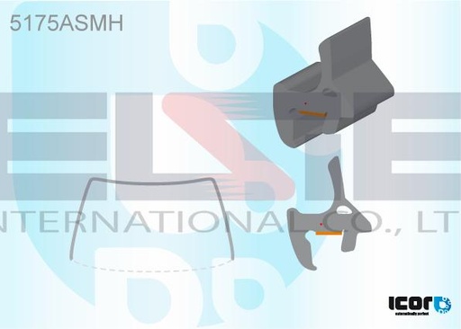 [5175ASMH-IC] Mazda 3  (2009-2013), МЛ, В, Хетчбек, ICOR = 5175ASMS