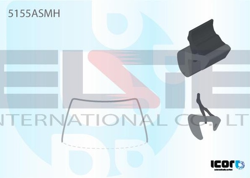 [5155ASMH-IC] Mazda 323  (1998-2003), МЛ, В, Хетчбек, ICOR = 5155ASMS