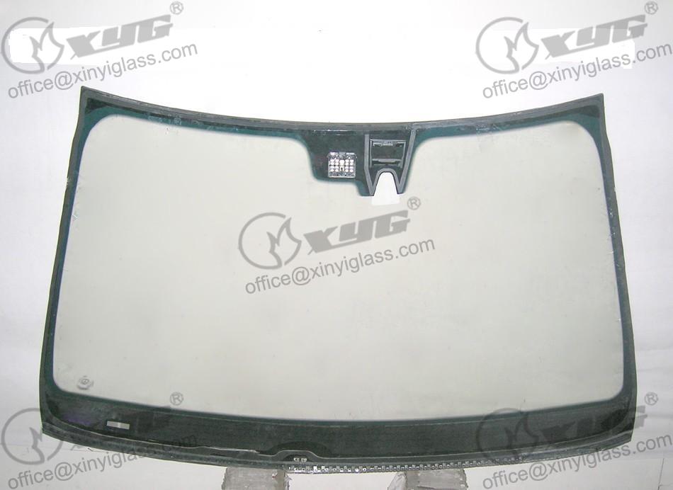 [5362AGSCHPVZ-XI.UC] Mercedes W221 S (Седан) (2005-2013), В, Зт, місце для камери нічного бачення, що обігрівається, з міткою для датчиків, з віконцем під VIN, з привулканізованним молдингом, XINYI, уцінка